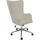 Офисное кресло AksHome Bella XL Chrome Pegasso крем