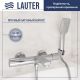 Смеситель Lauter Temp 21YH50427-4 с лейкой Living Fleur 21S00126
