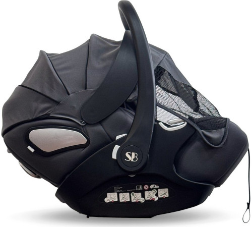 Детское автокресло Sweet Baby Premier черный