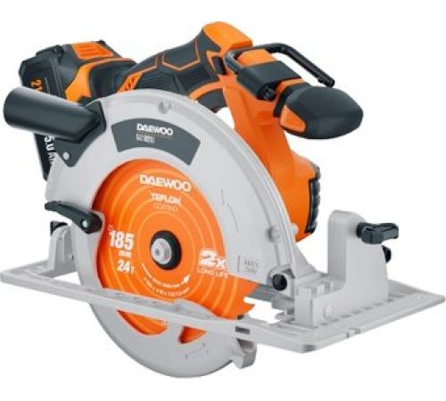 Дисковая циркулярная пила Daewoo Power DAS 1821Li Set с 1-им АКБ
