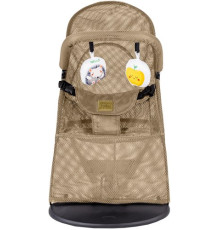 Шезлонг Amarobaby Baby Time AB21-25BT/03 бежевый