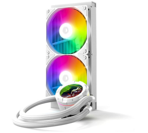 Система жидкостного охлаждения для процессора ID-Cooling Space SL240 XE WHITE