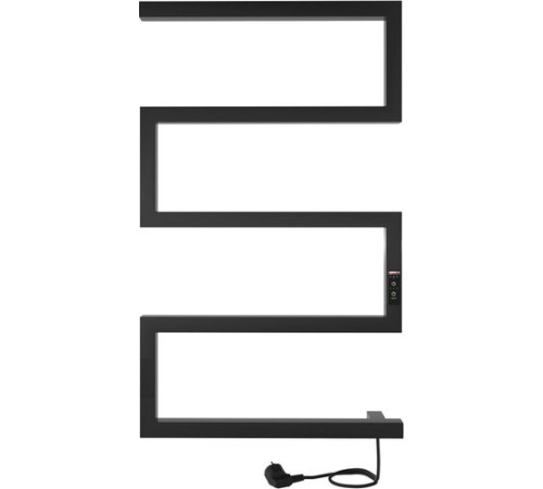 Полотенцесушитель ProHeat Snake 50х83 терморегулятор, таймер, черный муар