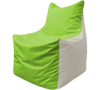 Кресло-мешок Flagman Фокс Ф2.1-183 салатовый/белый