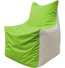 Кресло-мешок Flagman Фокс Ф2.1-183 салатовый/белый