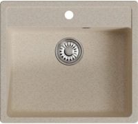Кухонная мойка Mixline ML-GM15 551917 бежевый
