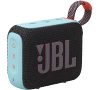 Беспроводная колонка JBL Go 4 черный/оранжевый