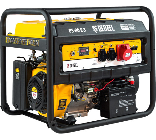 Бензиновый генератор Denzel PS 80 E-3