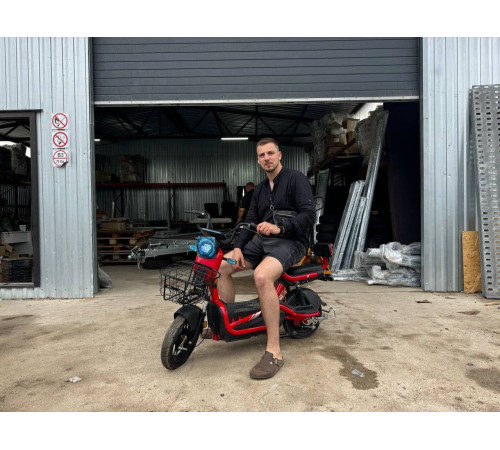 Электроскутер VOLT EVO красный