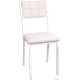 Стул Древпром Дункан ДП2-20 белый матовый/линкольн белый