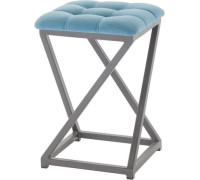Табурет AMC Comfort 8.4.13 ткань бирюзовый/графит