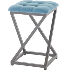 Табурет AMC Comfort 8.4.13 ткань бирюзовый/графит