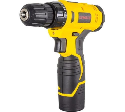 Дрель-шуруповерт Eurolux ДА-12/1Li 72/14/37 с 1-им АКБ
