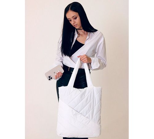 Женская сумка MT.style W Из водоотталкивающей ткани белый