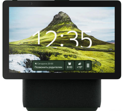 Колонка с умным дисплеем Яндекс Станция Дуо Макс зеленый