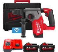 Перфоратор Milwaukee M18 FUEL M18ONEFHX-552X 4933478504 с 2-мя АКБ, кейс