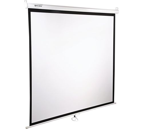 Проекционный экран BRAUBERG Wall 1:1 180x180 236726
