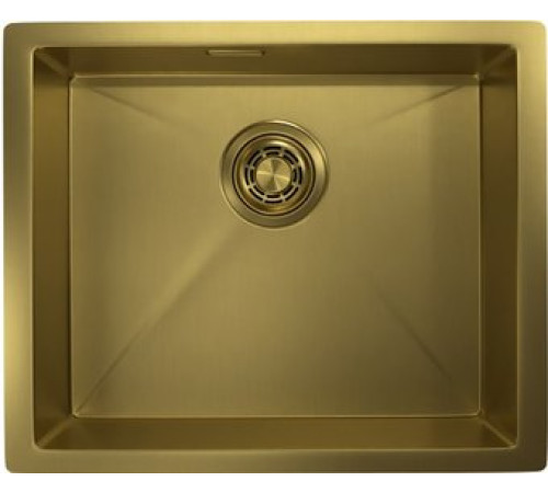 Кухонная мойка Granula GR-5445U золото сатин