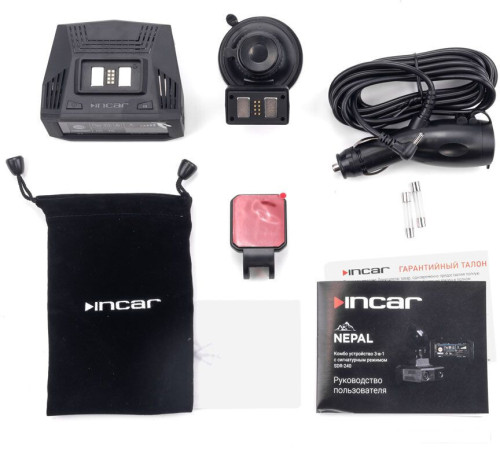 Видеорегистратор-радар детектор-GPS информатор 3в1 Incar SDR-245 Nepal / GPS
