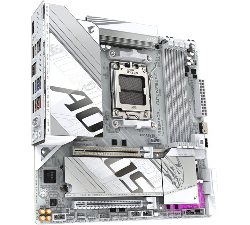 Материнская плата Gigabyte B850M Aorus Elite WiFi6E Ice rev. 1.1