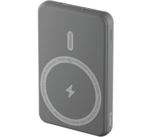 Внешний аккумулятор Olmio QM-06 5000mAh серый