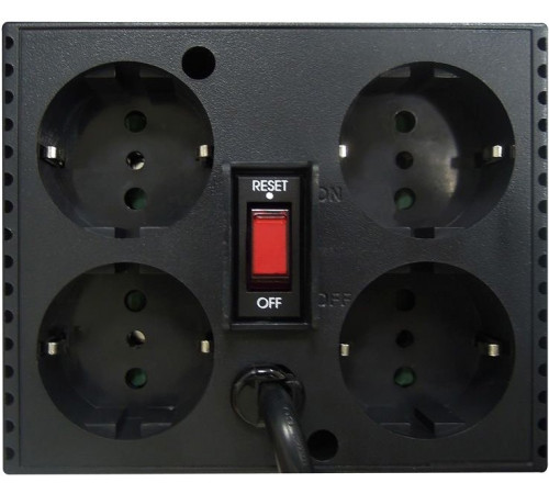 Стабилизатор напряжения Powercom TCA-1200 черный