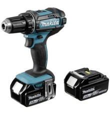 Дрель-шуруповерт Makita DDF482RFJ с 2-мя АКБ, кейс