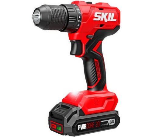 Дрель-шуруповерт Skil DL6280SE20 с 2-мя АКБ, кейс