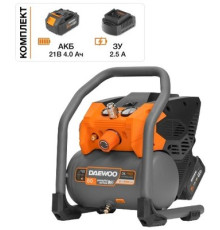 Компрессор Daewoo Power DAC 80S Li Set с 1-им АКБ
