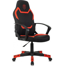 Игровое геймерское кресло Zombie 100 черный/красный