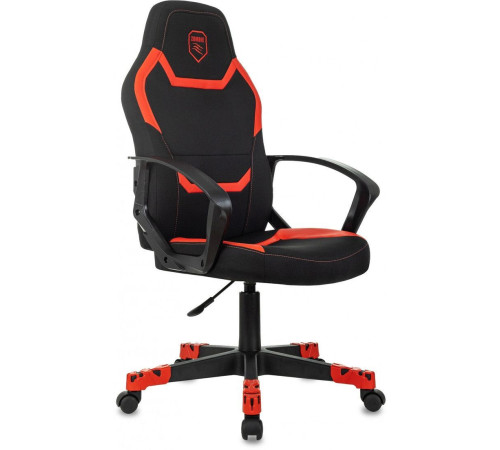 Игровое геймерское кресло Zombie 100 черный/красный