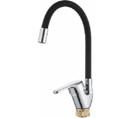 Смеситель Ledeme L4132-2 хром/черный