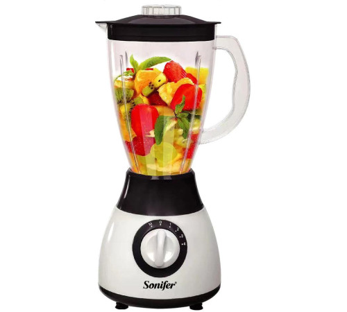 Стационарный блендер Sonifer SF-8010 белый/черный