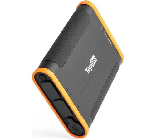 Внешний аккумулятор TopON TOP-X50 черный/оранжевый