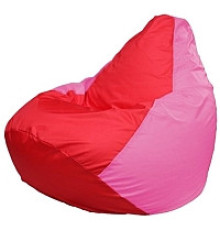 Кресло-мешок Flagman Груша Мини L Г0.1-175 красный/розовый