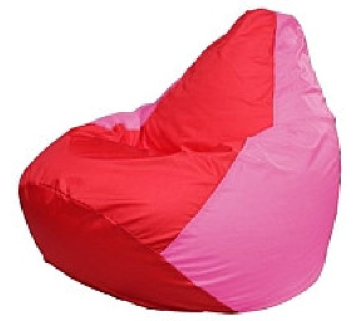 Кресло-мешок Flagman Груша Мини L Г0.1-175 красный/розовый