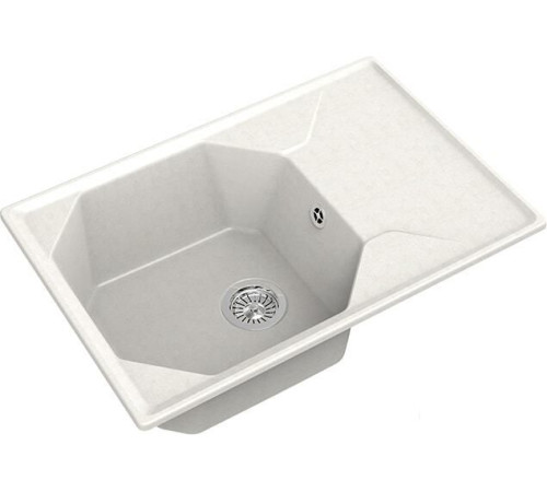 Кухонная мойка GranFest GF-U-740L белый
