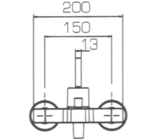 Смеситель  Bravat Spring F679113C-01