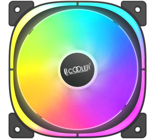 Вентилятор для корпуса PCCooler EF120 ARGB черный