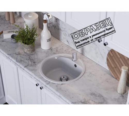 Кухонная мойка Quartz Bond 480 платина