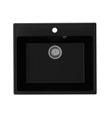 Кухонная мойка Ulgran QUARTZ Forte 580-07 уголь