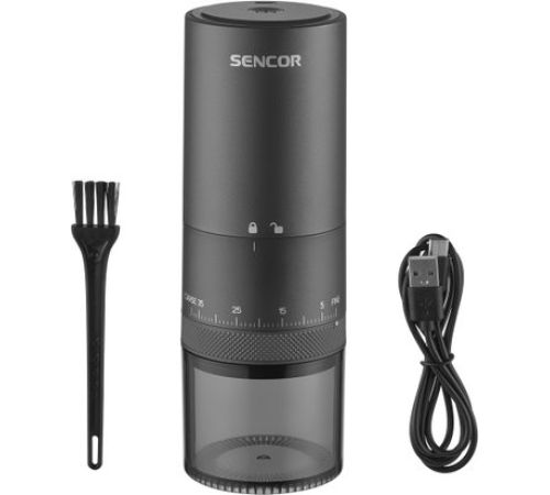 Аккумуляторная кофемолка Sencor SCG 4000BK