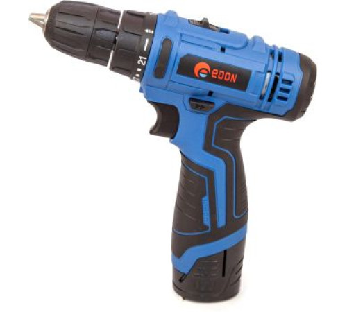 Дрель-шуруповерт Edon CF-1201 с 2-мя АКБ, кейс, набор оснастки