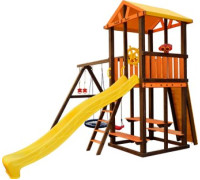 Игровой комплекс Perfetto Sport Bari-4 качели лодочка, паутина
