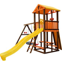 Игровой комплекс Perfetto Sport Bari-4 качели лодочка, паутина