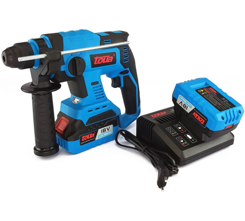 Перфоратор Toua DBLH180-1 с 1-им АКБ, кейс