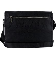 Мужская сумка Poshete 273-7196-3-BLK черный