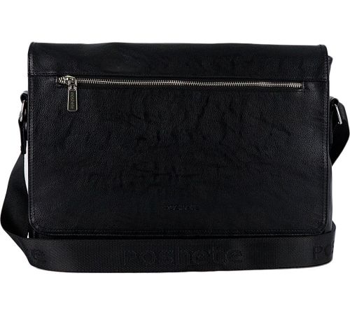 Мужская сумка Poshete 273-7196-3-BLK черный