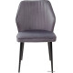 Стул M-City Seattle-V 461MC03529 серый 27 велюр/черный