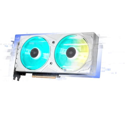 Видеокарта KFA2 GeForce RTX 5060 Ti EX White 2X 8GB 56ISN8MDCSBK